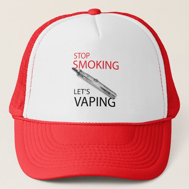 Casquette Stop smoking (Devant)