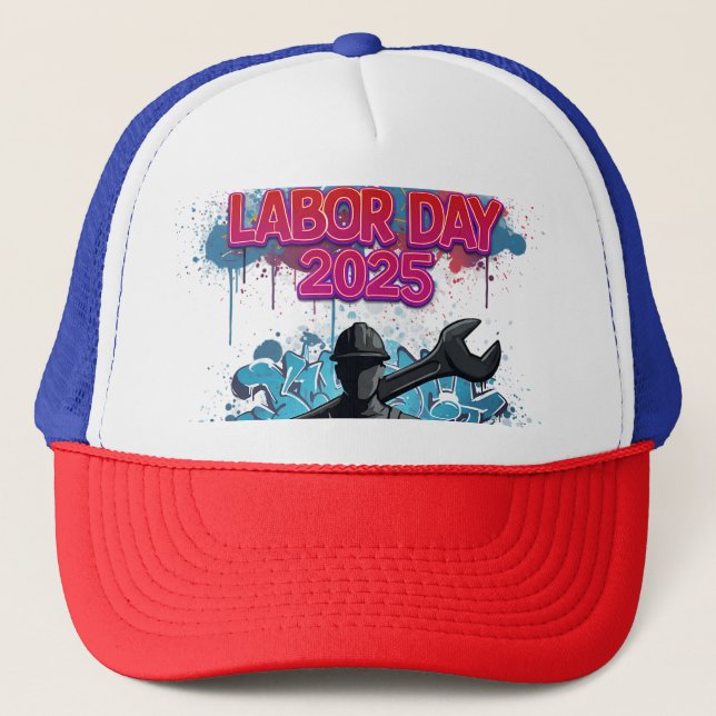 Casquette Strong Labor – Patriotic & Professional Spirit (Devant)