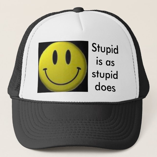 Casquette stupide (Devant)