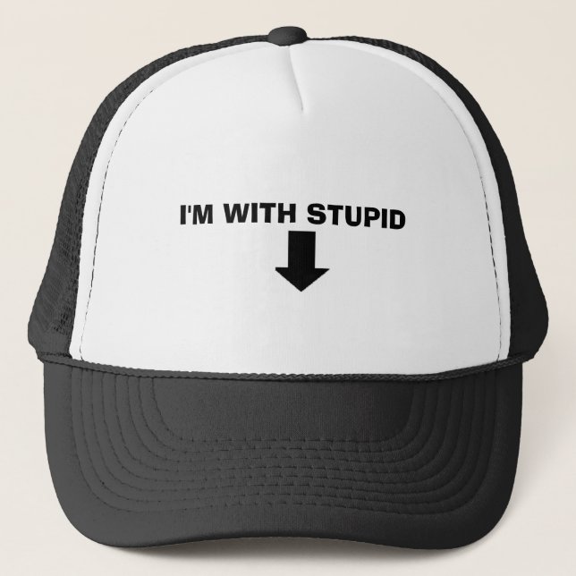Casquette Stupide (Devant)