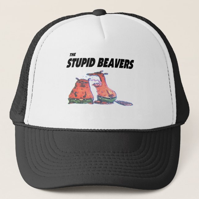 Casquette stupide de castors (Devant)