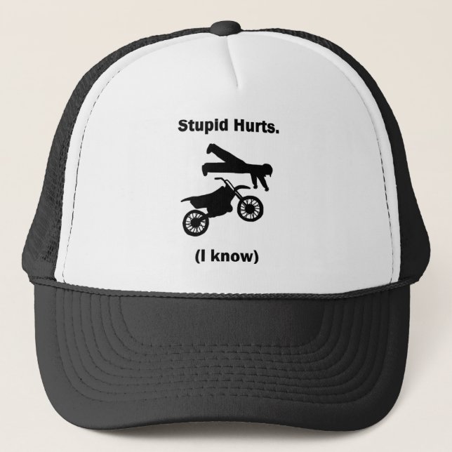 Casquette stupide de maux (je sais) (Devant)