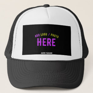 CASQUETTE STYLISH MODERN CUSTOMIZABLE BLACK VERIFIED BRANDED