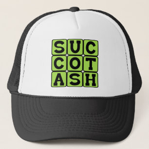 Casquette Succotash, insupportable plat de maïs et haricot d