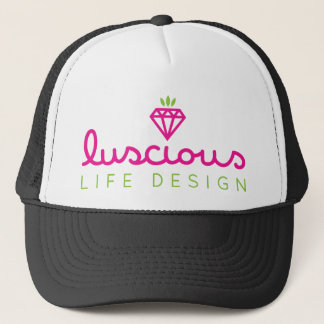 Casquette succulent de camionneur de conception de