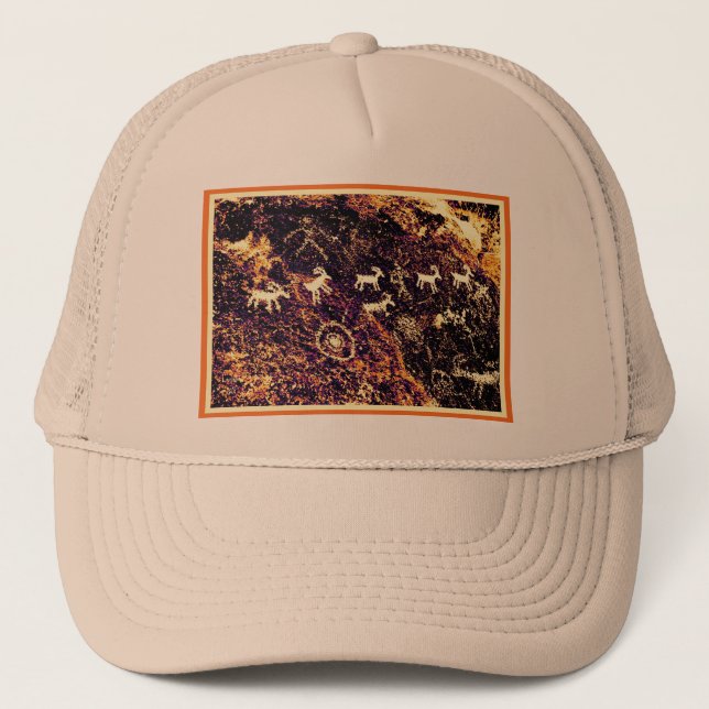 CASQUETTE SUD-OUEST D'AMÉRICAIN DE DÉSERT DU NEVADA DE (Devant)