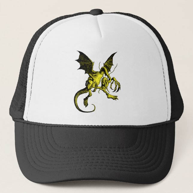 Casquette Suffisance de jaune de Jabberwocky (Devant)