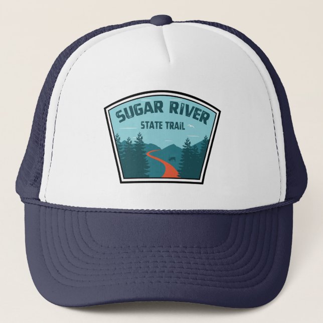 Casquette Sugar River State Trail Wisconsin (Devant)