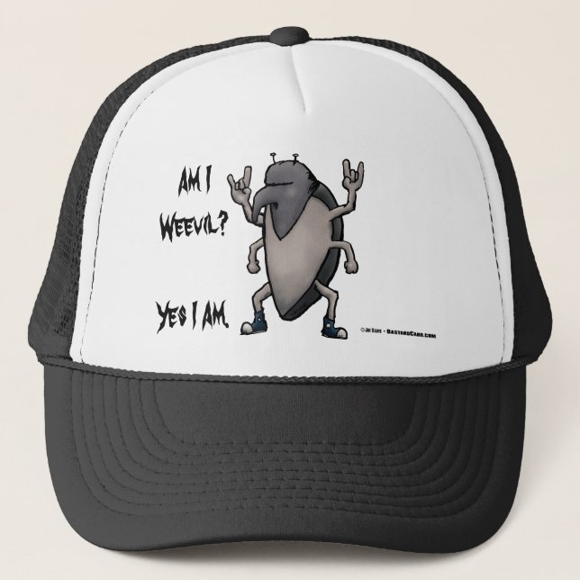 Casquette Suis-je Webad Heavy Metal Cartoon (Devant)