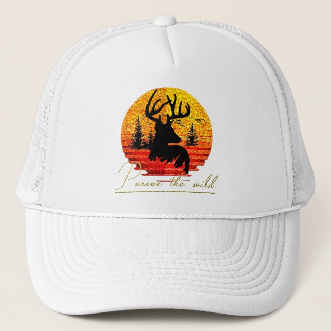 Casquette Suivre la nature (Devant)