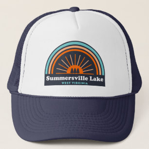 Casquette Summersville Lake West Virginie Arc-en-ciel