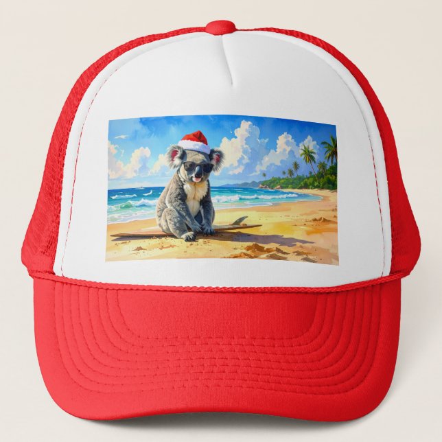 Casquette Sun et Surf Koala Santa Hat (Devant)