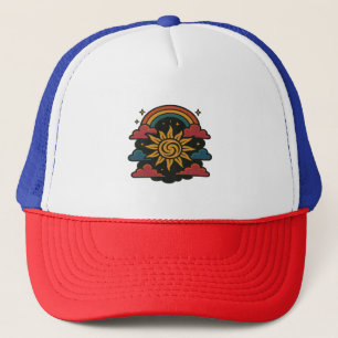 Casquette Sunburst Reverie - Vintage Daydream