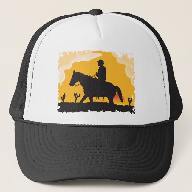 Casquette Sunset Cowboy (Devant)