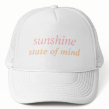 Sunshine State of Mind Trucker Hat