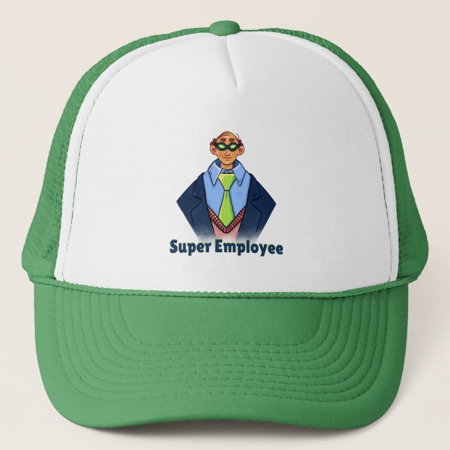 Casquette Super employé (Devant)