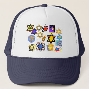 Casquette Super Etoiles Juives Heureux Hannukah!