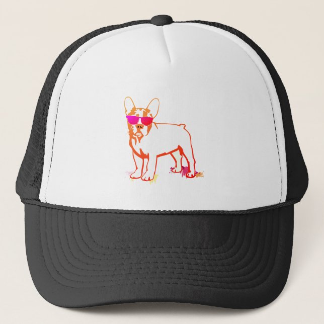 Casquette Super Frenchie Bulldog (Devant)