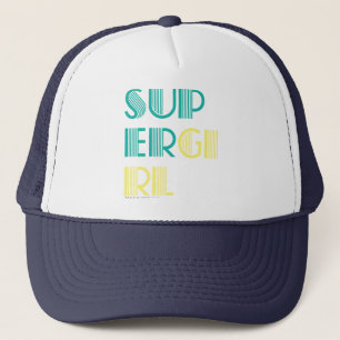 Casquette Super girl Green and Yellow