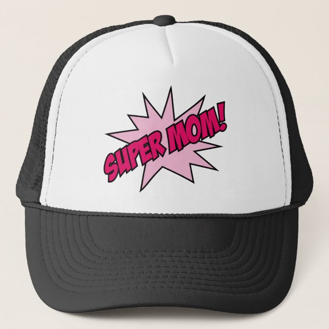 Casquette Super Maman ! (Devant)