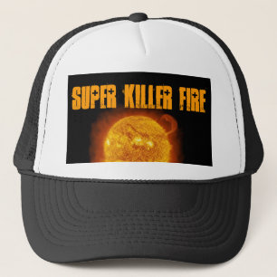 Casquette superbe de camionneur du feu de tueur