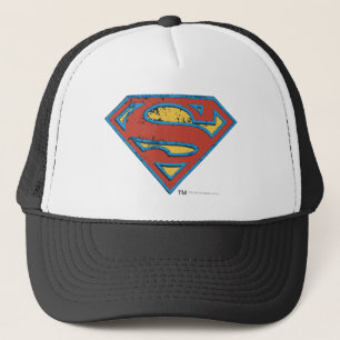 Casquette Superman S-Shield   Bleu Plan - Logo