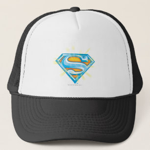 Casquette Superman S-Shield   Logo bleu et orange