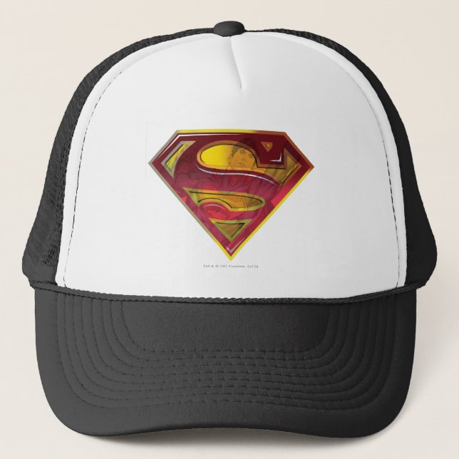 Casquette Superman S-Shield | Logo de réflexion (Devant)