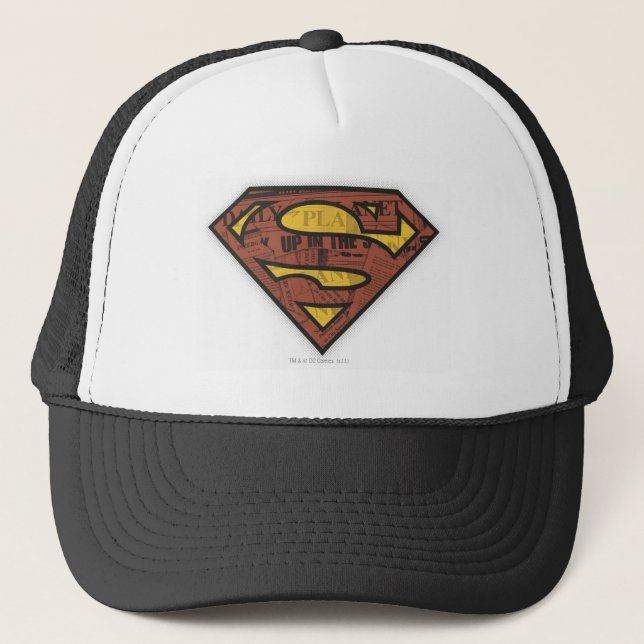 Casquette Superman S-Shield | Logo des journaux (Devant)