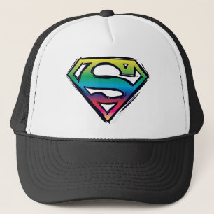 Casquette Superman S-Shield Rainbow Logo