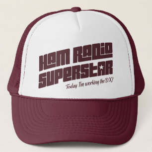 Casquette Superstar de radio-amateur