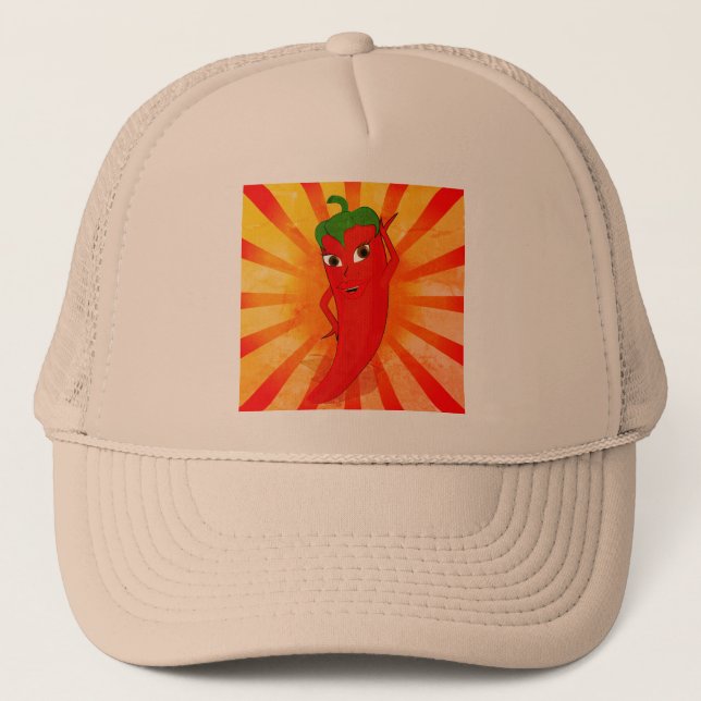 Casquette Superstar vintage Red Pepper (Devant)