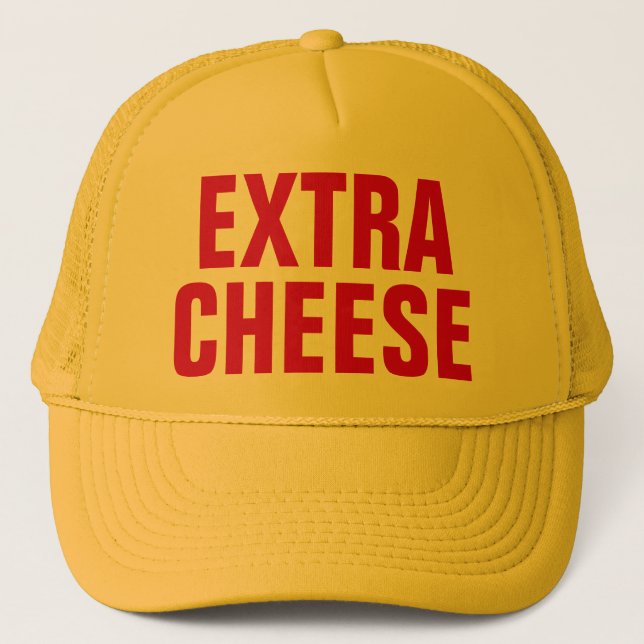 Casquette supplémentaire de camionneur de fromage (Devant)