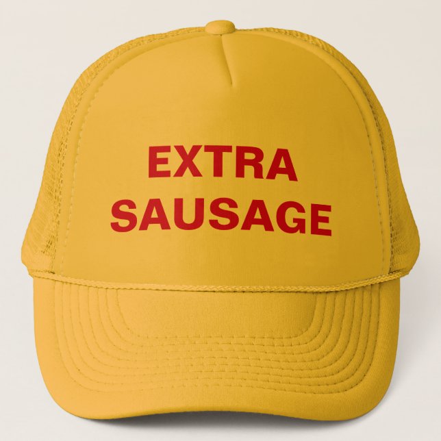 Casquette supplémentaire de camionneur de saucisse (Devant)