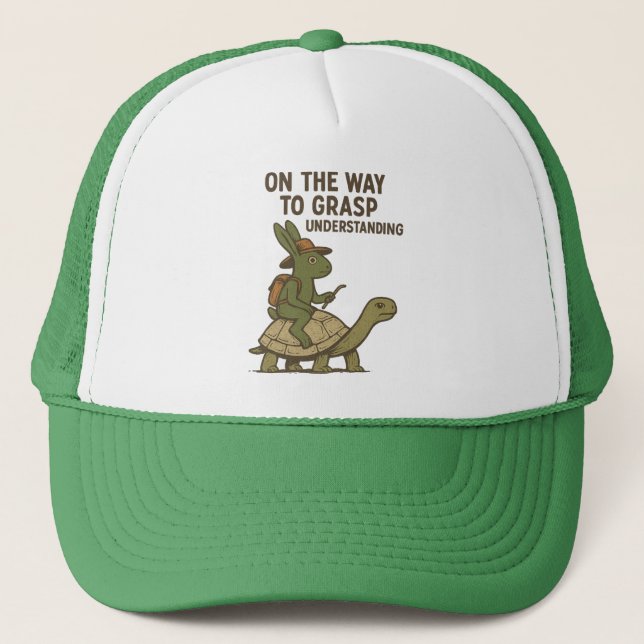 Casquette Sur la voie de la compréhension (Devant)