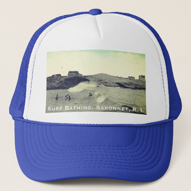 Casquette Surf Bathing, Sakonnet, RI (Warren's Point, LC) (Devant)