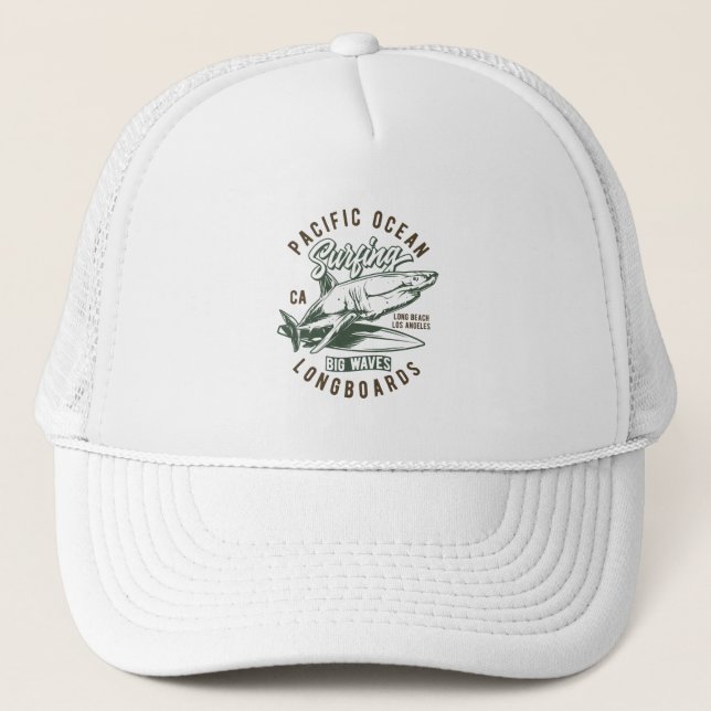 Casquette Surf de l'océan Pacifique vintage (Devant)