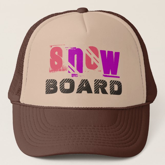 Casquette Surf des neiges (Devant)