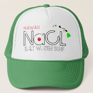 Casquette SURF HAWAÏ d'EAU SALÉE de NaCl