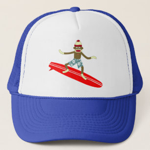 Casquette Surfer de singe de chaussette