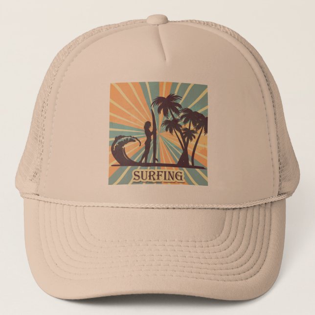 Casquette Surfer Girl (Devant)