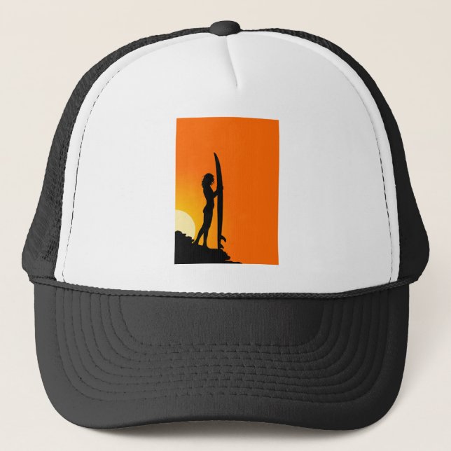 Casquette Surfer Girl (Devant)