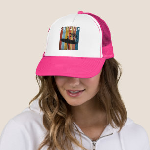 CASQUETTE SURFING GIRL TROPICAL SUMMER