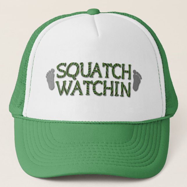 Casquette Surveillance du squatch (Devant)