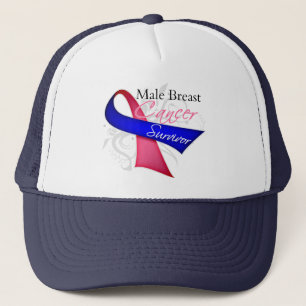 Casquette Survivant - cancer du sein masculin