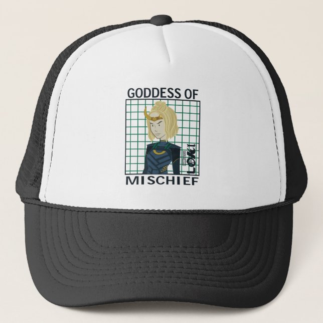 Casquette Sylvie déesse du mal Illustration (Devant)