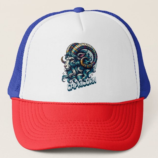 Casquette SYMBOLE Astrologique Horoscope Capricorne (Devant)