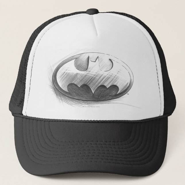 Casquette Symbole Batman | Logo de dessin insignia (Devant)
