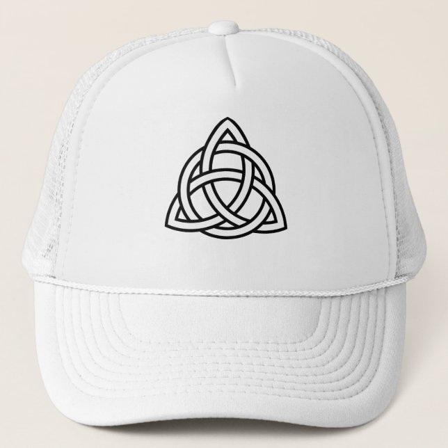 Casquette Symbole Celtic Trinity Knot Triquetra Wicca (Devant)