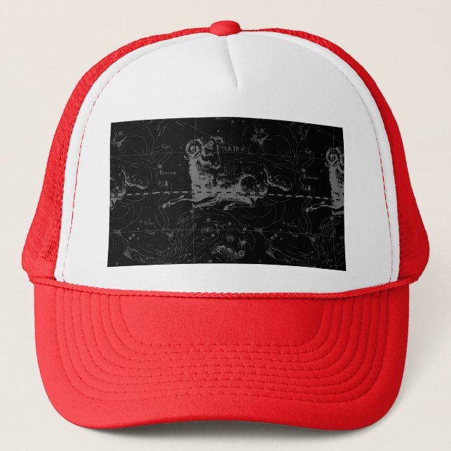 Casquette Symbole d'ailes Constellation Hevelius vers 1690 (Devant)
